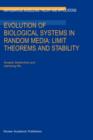 Evolution of Biological Systems in Random Media: Limit Theorems and Stability - Book