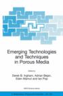Emerging Technologies and Techniques in Porous Media - Book
