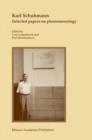 Karl Schuhmann, Selected papers on phenomenology - Book