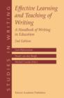 Effective Learning and Teaching of Writing : A Handbook of Writing in Education - Book