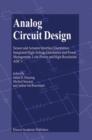 Analog Circuit Design : Sensor and Actuator Interface Electronics, Integrated High-Voltage Electronics and Power Management, Low-Power and High-Resolution ADC's - Book