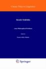 Mass Terms: Some Philosophical Problems - Book