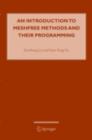 An Introduction to Meshfree Methods and Their Programming - G.R. Liu