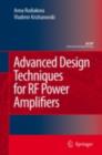 Advanced Design Techniques for RF Power Amplifiers - eBook
