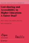 Cost-sharing and Accessibility in Higher Education: A Fairer Deal? - Book