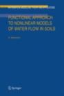 Functional Approach to Nonlinear Models of Water Flow in Soils - eBook