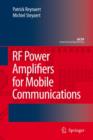 RF Power Amplifiers for Mobile Communications - Book