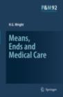 Means, Ends and Medical Care - eBook