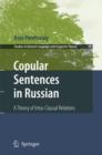 Copular Sentences in Russian : A Theory of Intra-clausal Relations - Book