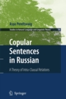 Copular Sentences in Russian : A Theory of Intra-Clausal Relations - Book