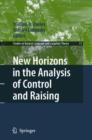 New Horizons in the Analysis of Control and Raising - Book