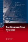 Continuous-Time Systems - Book
