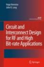 Circuit and Interconnect Design for RF and High Bit-rate Applications - eBook