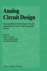 Analog Circuit Design : Structured Mixed-Mode Design, Multi-Bit Sigma-Delta Converters, Short Range RF Circuits - Book