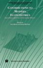 Contributions to Modern Econometrics : From Data Analysis to Economic Policy - Book