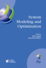 System Modeling and Optimization : Proceedings of the 21st IFIP TC7 Conference held in July 21st - 25th, 2003, Sophia Antipolis, France - Book
