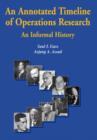 An Annotated Timeline of Operations Research : An Informal History - Book