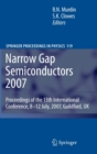 Narrow Gap Semiconductors 2007 : Proceedings of the 13th International Conference, 8-12 July, 2007, Guildford, UK - Book