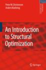 An Introduction to Structural Optimization - Book