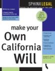Make Your Own California Will - eBook