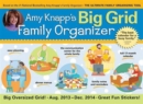 2014 Amy Knapp's Big Grid Family Wall Calendar : The Essential Organization and Communication Tool for the Entire Family - Book