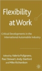 Flexibility at Work : Critical Developments in the International Automobile Industry - Book