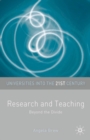 Research and Teaching : Beyond the Divide - Book