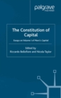 The Constitution of Capital : Essays on Volume 1 of Marx's  Capital - eBook