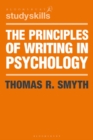 The Principles of Writing in Psychology - Book
