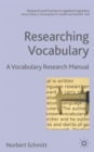 Researching Vocabulary : A Vocabulary Research Manual - Book