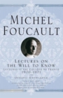 Lectures on the Will to Know - Book