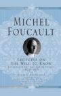 Lectures on the Will to Know - Book