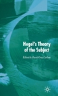 Hegel’s Theory of the Subject - Book