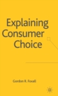Explaining Consumer Choice - Book