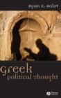 Greek Political Thought - Book