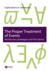 The Proper Treatment of Events - Book