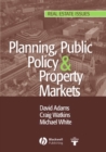 Planning, Public Policy and Property Markets - Book