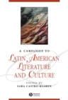 A Companion to Latin American Literature and Culture - Book