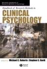 Handbook of Research Methods in Clinical Psychology - Book