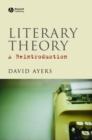 Literary Theory : A Reintroduction - Book