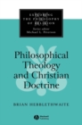 Philosophical Theology and Christian Doctrine - eBook