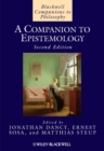 A Companion to Epistemology - Book