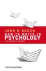 How To Write in Psychology : A Student Guide - Book