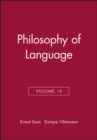 Philosophy of Language, Volume 16 - Book