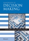 Handbook of Decision Making - Book