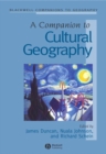 A Companion to Cultural Geography - Book