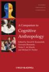 A Companion to Cognitive Anthropology - Book