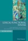 Lexical-Functional Syntax - Book