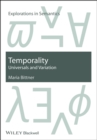 Temporality : Universals and Variation - Book