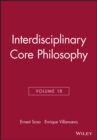 Interdisciplinary Core Philosophy, Volume 18 - Book